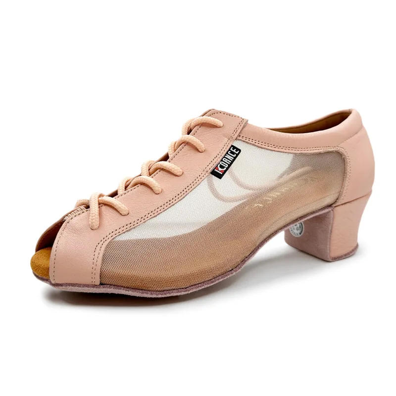 Ballroom Dance Shoes Women Latin Dancing Heels Jazz Rhythm Teaching Shoes