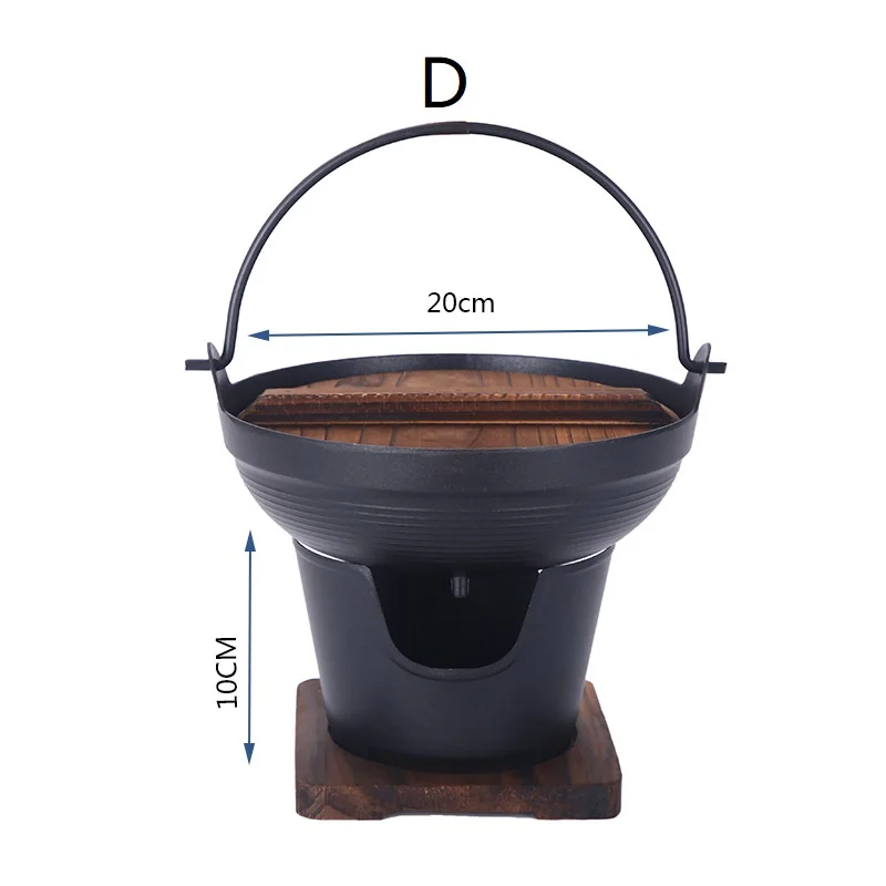 Mini Tabletop Restaurant Korea Style Alcohol BBQ Grill Portable Lightweight Barbecue Grills