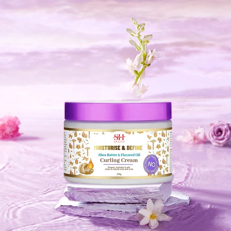 OEM/ODM Private Label Organic Curly Hair Care Curl Defining Curls Enhancers Curling Cream For Natural Hair