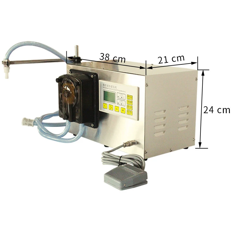 DOVOLL Small Peristaltic Pump Liquid Filling Machine With 1/2/4/6/8/10 Heads for Drink Spirit