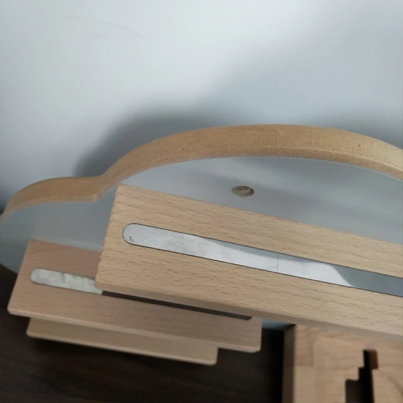 custom Wooden products Wall Mounted Floating Clouds Gray Wooden Kids  Shelf