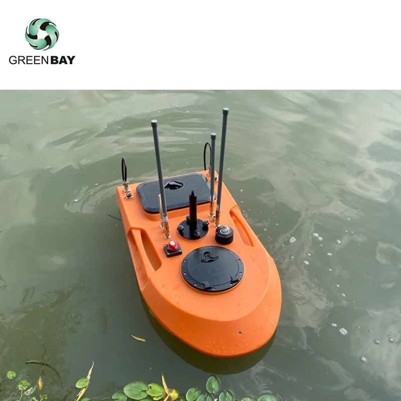 USV-M1100 unmanned electric boat plastic ship remote controller range 1km rc boats for adcp gps rtk echosounder