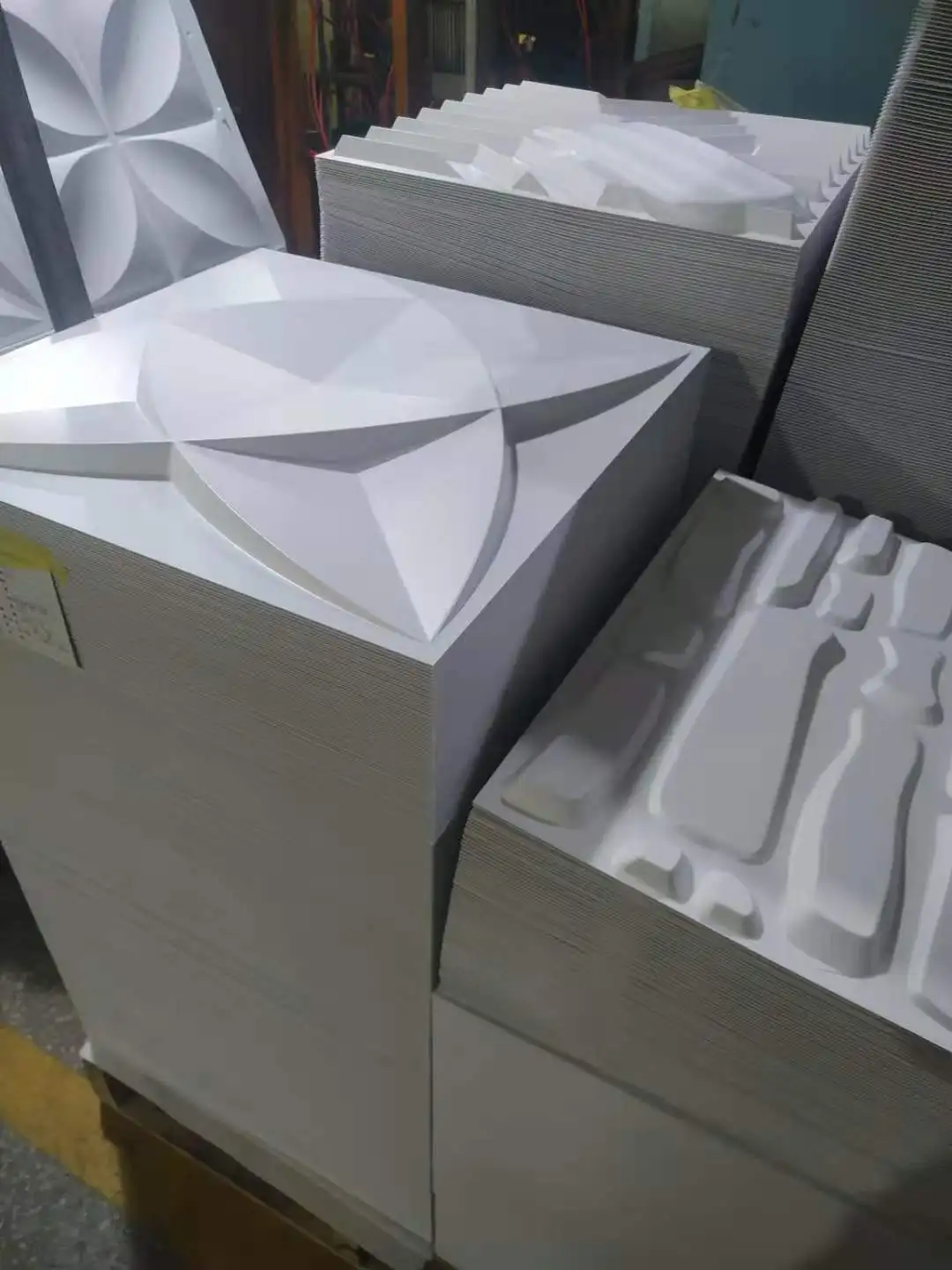 exterior siding square integrated wall coating PVC panels wall for KTV background