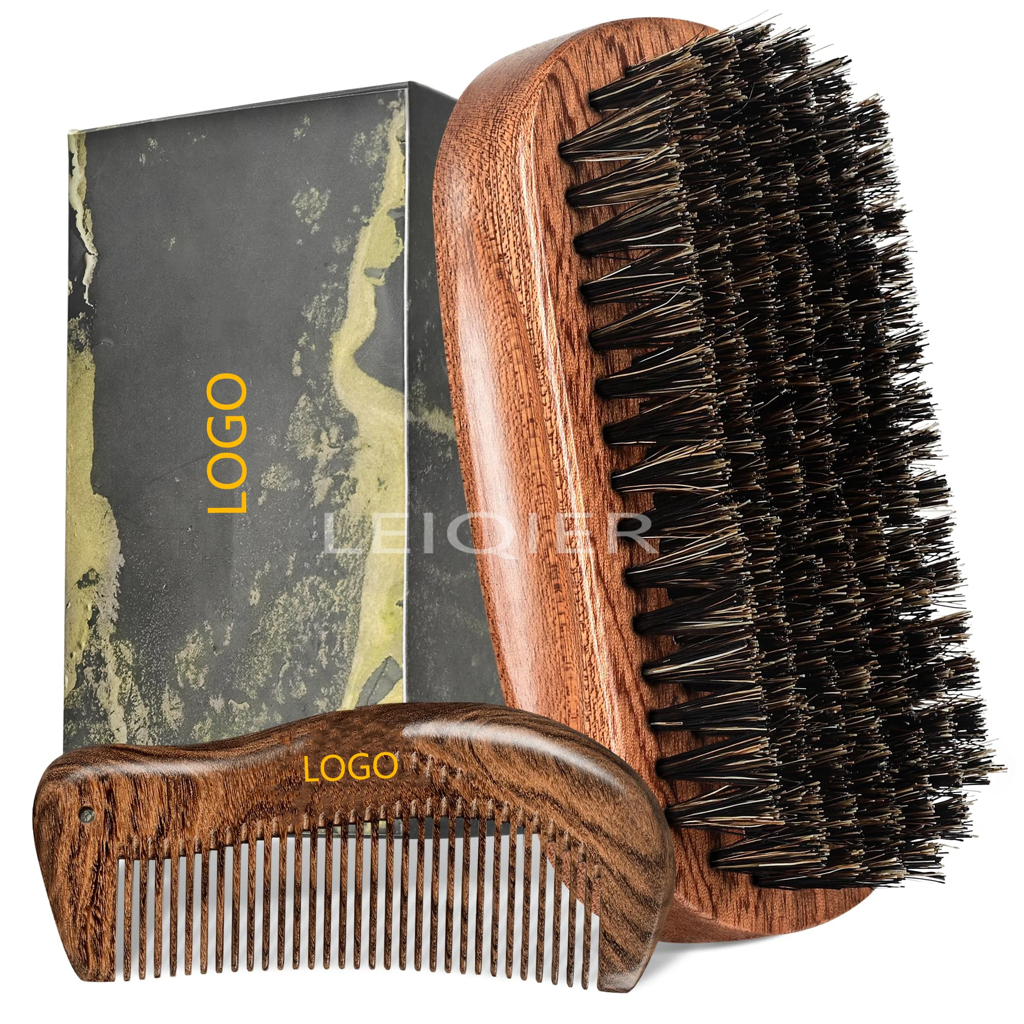 Мужской инструмент для ухода за бородой с логотипом