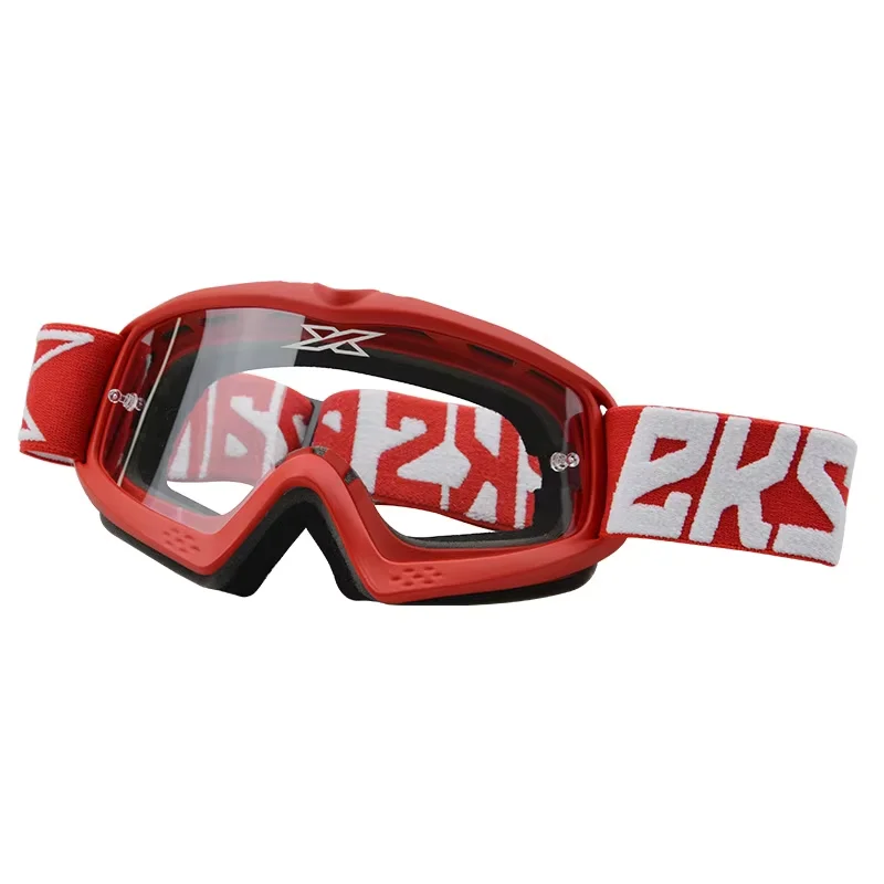 2024 Custom Road Dirt Bike Racing ATV Glasses UV400 Resistant Downhill Motocross Lens Dustproof Windproof Motorcycle Goggles