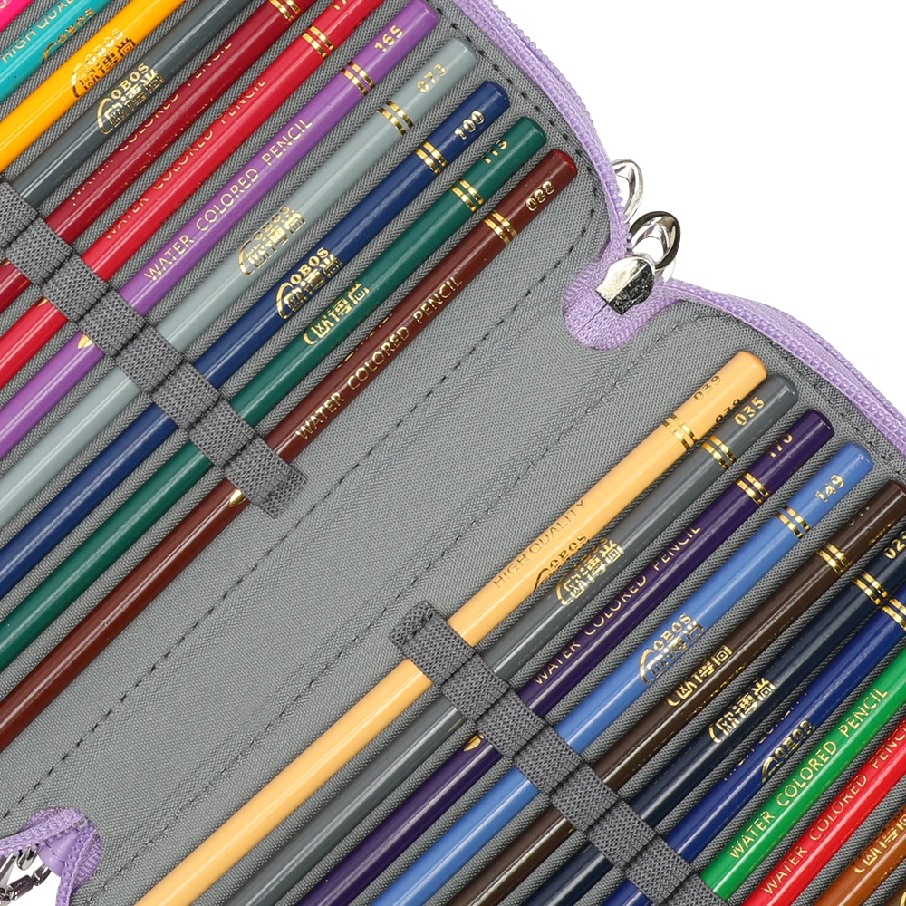 Цветной пенал, органайзер большой емкости для гелевых ручек и карандашей с несколькими отделениями