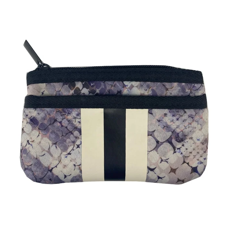 Дизайнерские сумки на заказ клатч кошелек держатель Женский неопреновый Роскошный для монет молнии