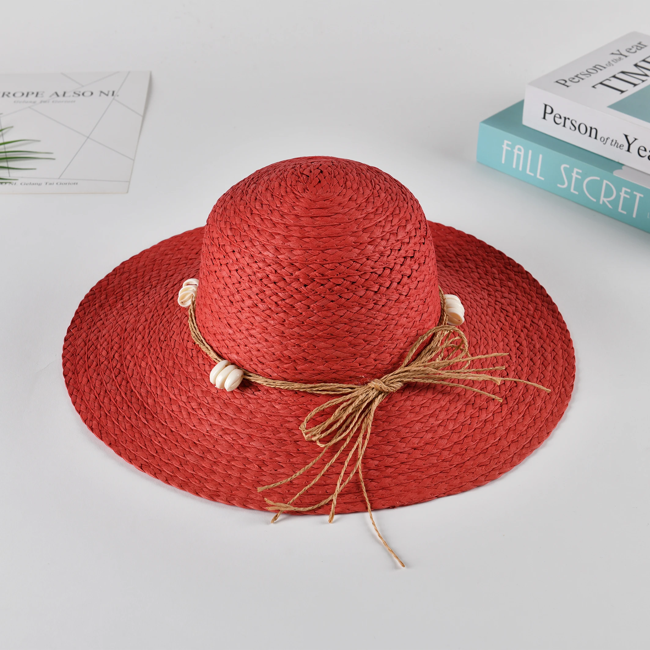 New summer Wide Brim Sun Hat fashion beach straw hat
