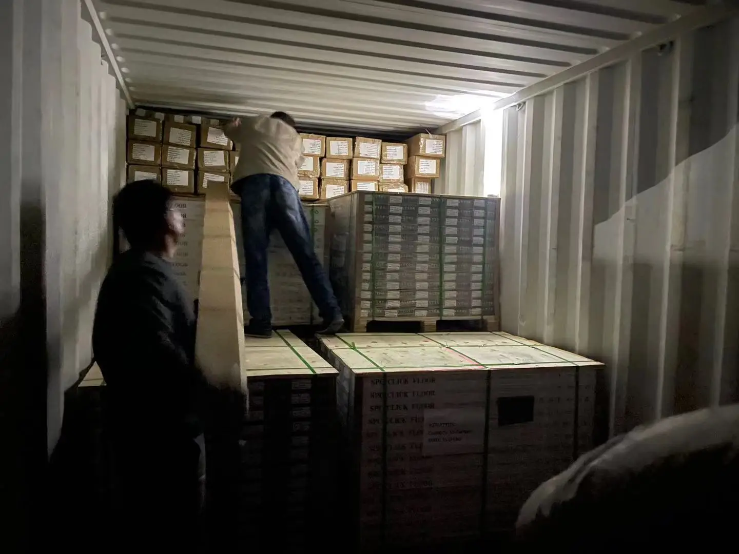 100% waterproof 7mm  spc floor living room carpet look SPC flooring direct selling spc flooring eva