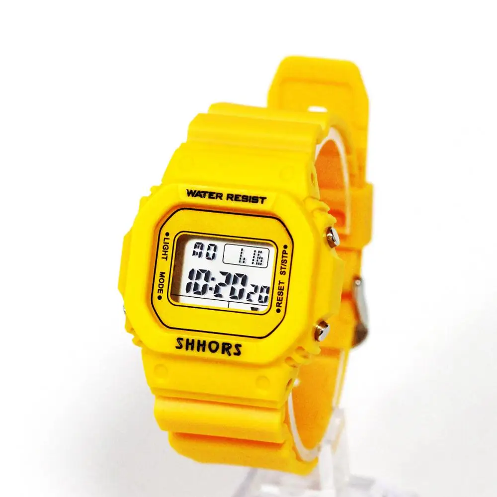 New Colors Student Casual Sports Watch Matcha G Color Digital Shock Watch