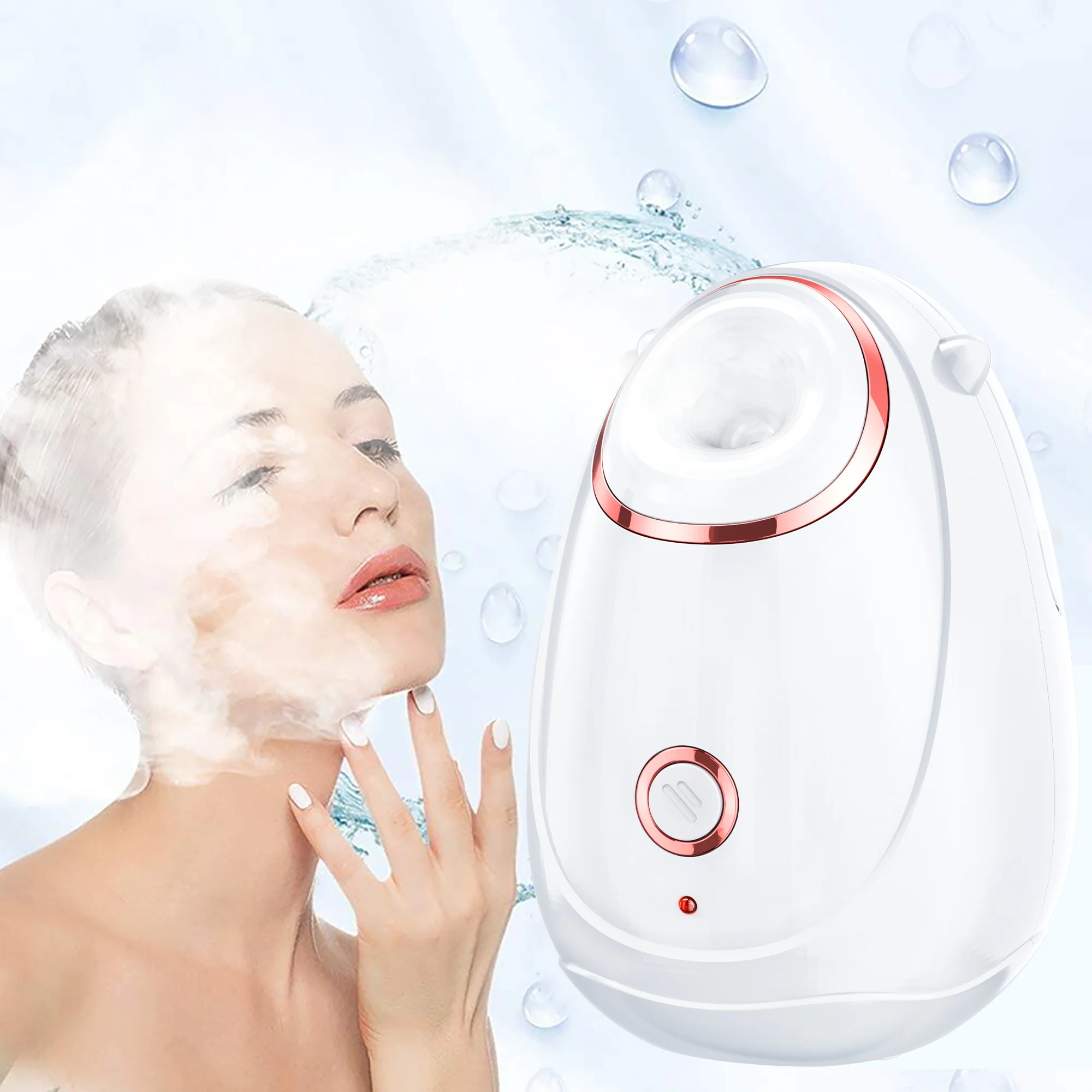 Beauty Equipment Household portable Sauna Electric Face Steam Machine Spa Moisture Humidifier Mist Nano Ionic Facial Steamer