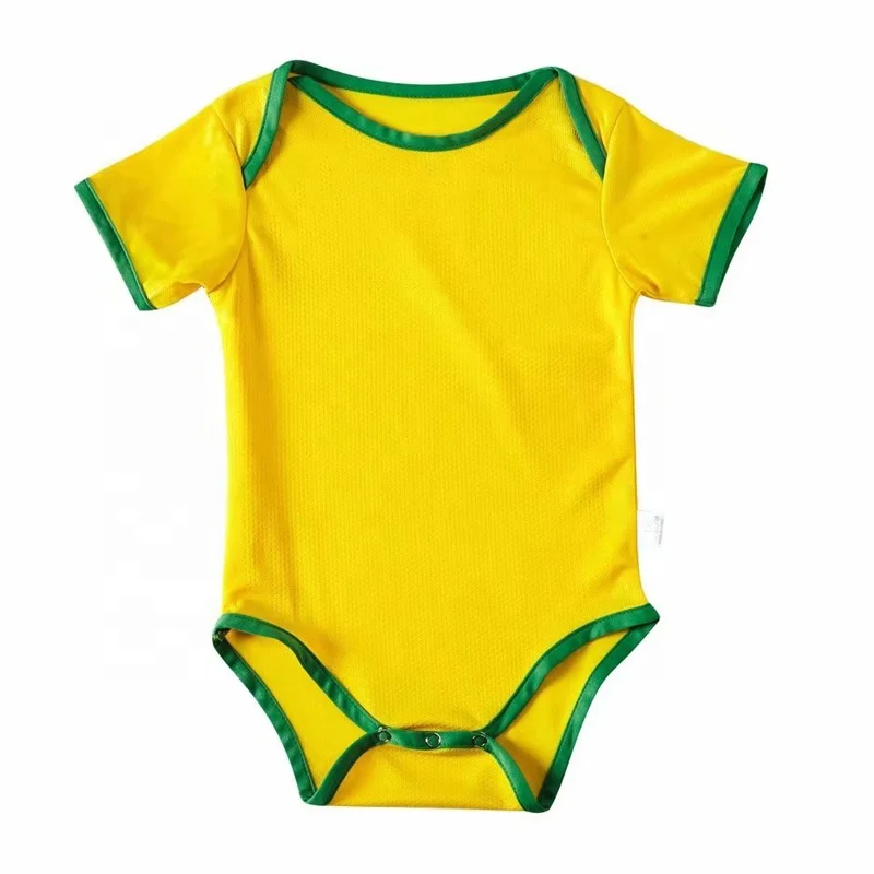 Organic Cotton Soccer Newborn Kids Boys Girls Rompers