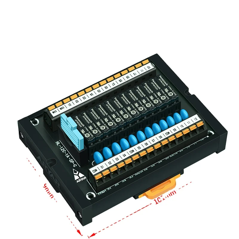 12 Channel APAN3105 5V 5A Relay Module Driver Output Amplifier PLC Board