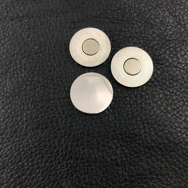 25mm Cheap Unique No Rim Blank Metal Mellionda Magnetic Golf Ball Marker