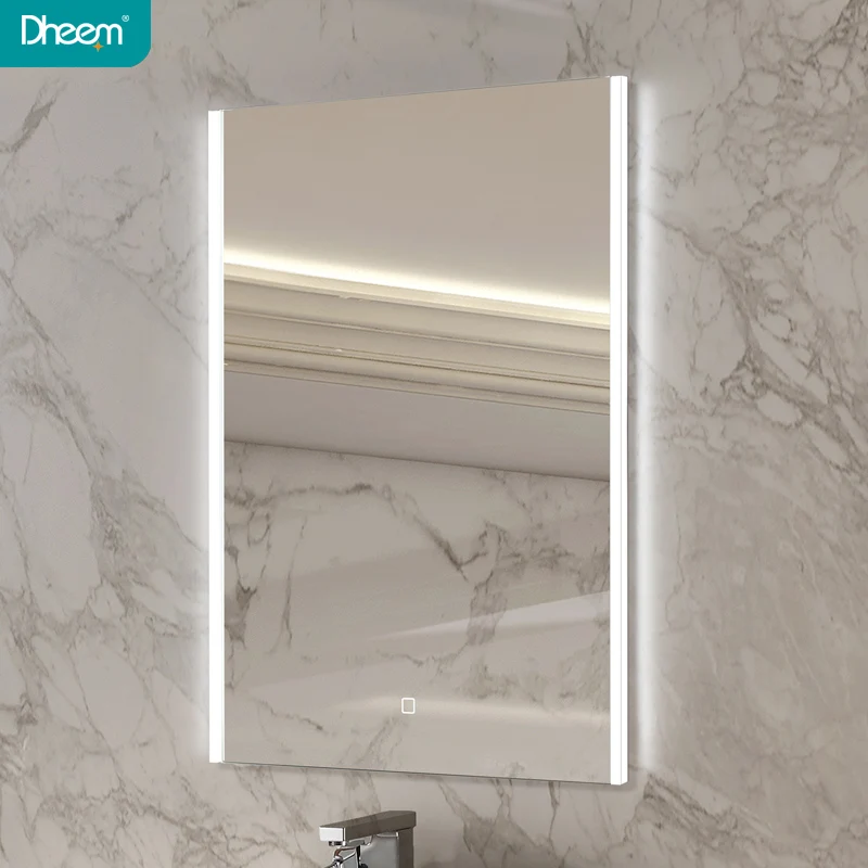 DHEEM ETL Hotel Lighted Mirrors Frameless Bathroom Led Mirror