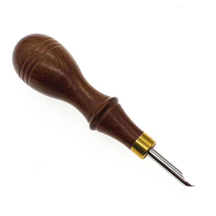 6PCS Gourd handle  padauk stainless steel watch back cover pry knife