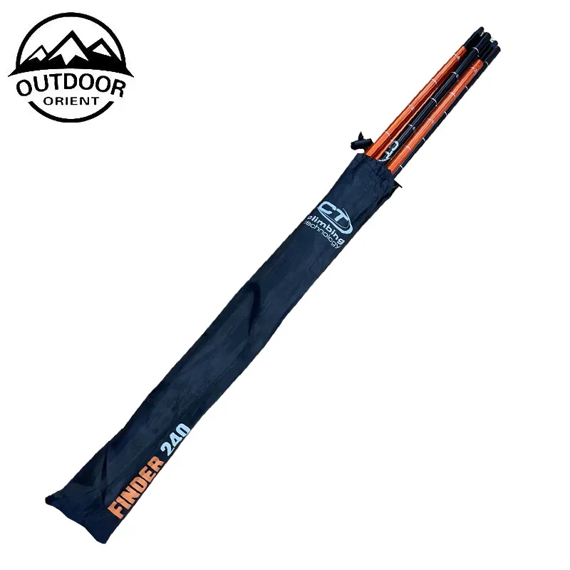 Lightweight Sturdy Extendable Avalanche Probe 240 CM Folding 10mm Aluminum Snow Probe