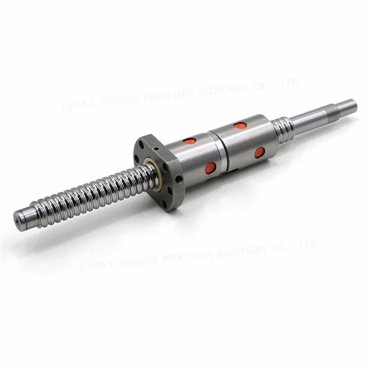Factory Directly Sale 2000mm Double Nut Bearing Steel Ball Screw DFU2510