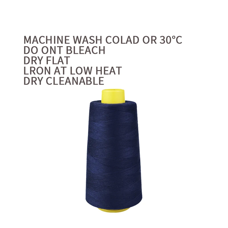 20/2 30/2 40/2 50/2 60/2 dyed paper cone dye tube Ring spun 100% spun polyester yarn for sewing thread