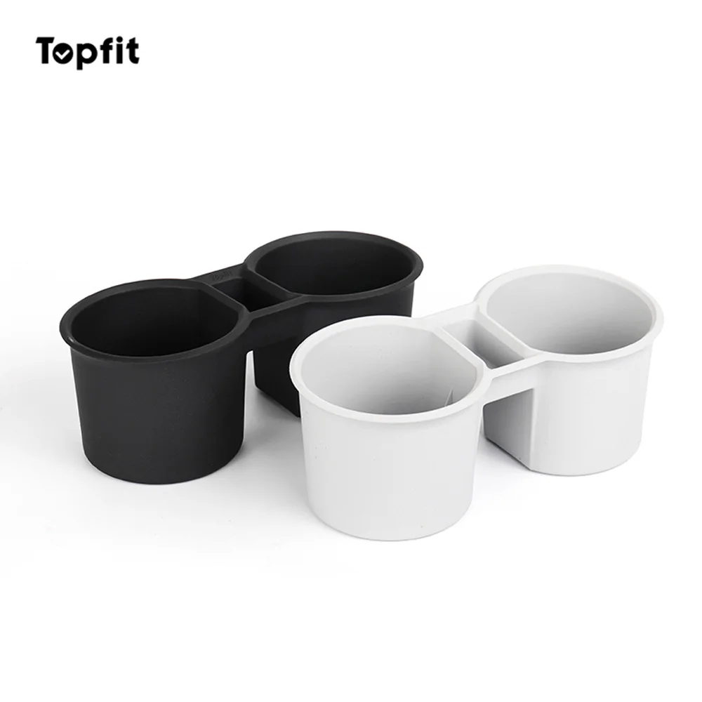 For Tesla Model Y Model 3 Center Console Cup Holder Silicone Cup Inserts Accessories 2017-2021