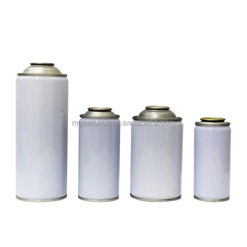 Factory Price Custom Empty Aerosol Tinplate Clean Aerosol Can with Valve and Actuator