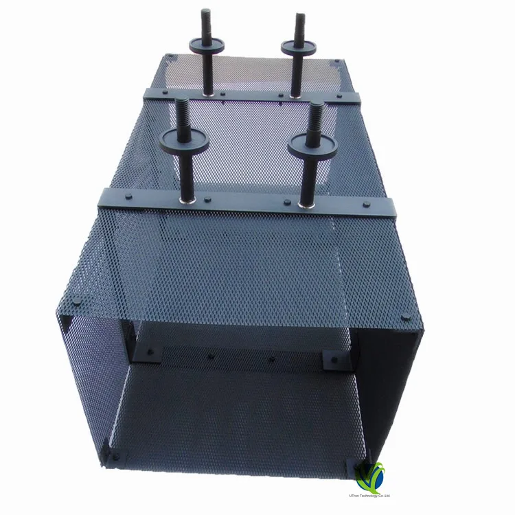 Pure titanium electrode for seawater electrochlorination system