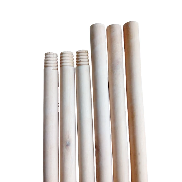 Less Than 1 Dollar Owentek Mop Wooden Sticks Broom Wholesale Natural Wood Pole Cleaning Products