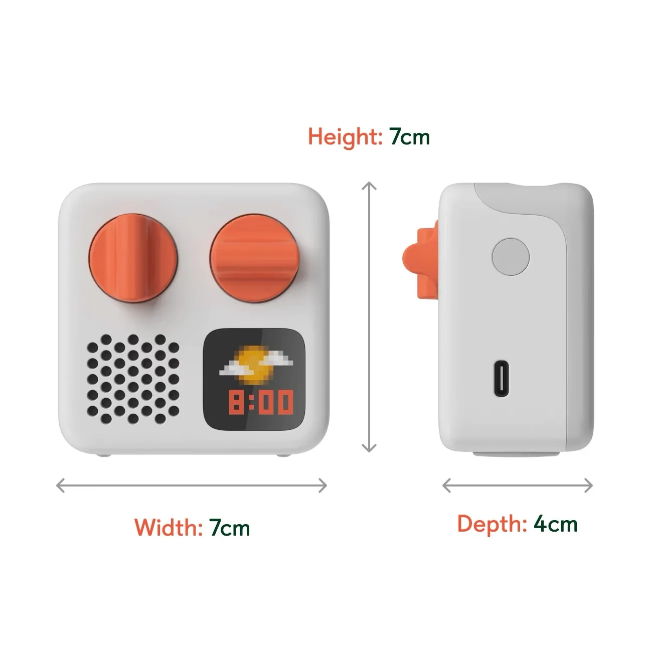 Portable Plastic Audio Player Early Learning Storytelling Story Machine for Kids