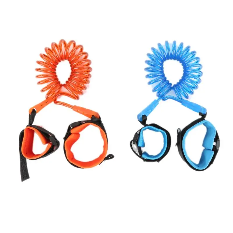 Child Kid Anti-lost Link Safety Leash Adjustable Wrist Harness Cut Continuously Strap Reins Traction Rope Solid