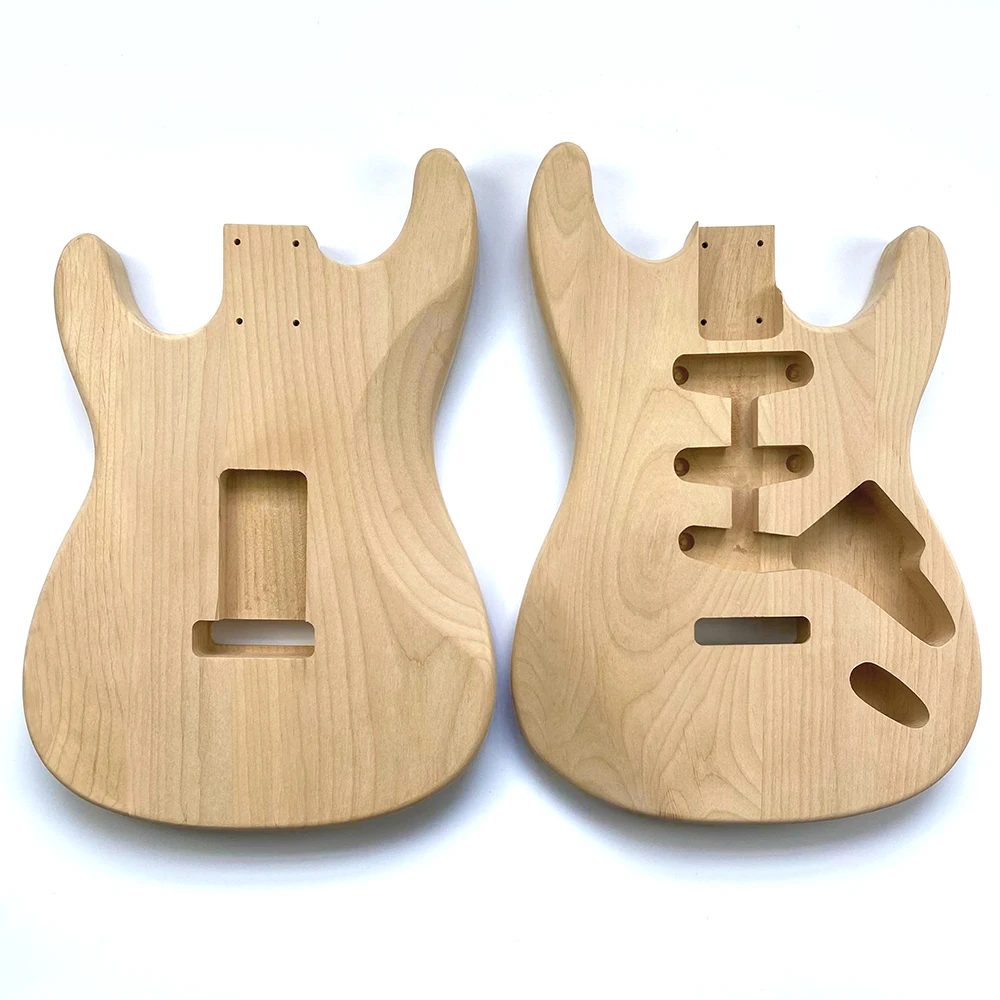 Wholesale Alder electric guitar body Blank Guitar Barrel Unfinished SSS ST Guitar body for sale