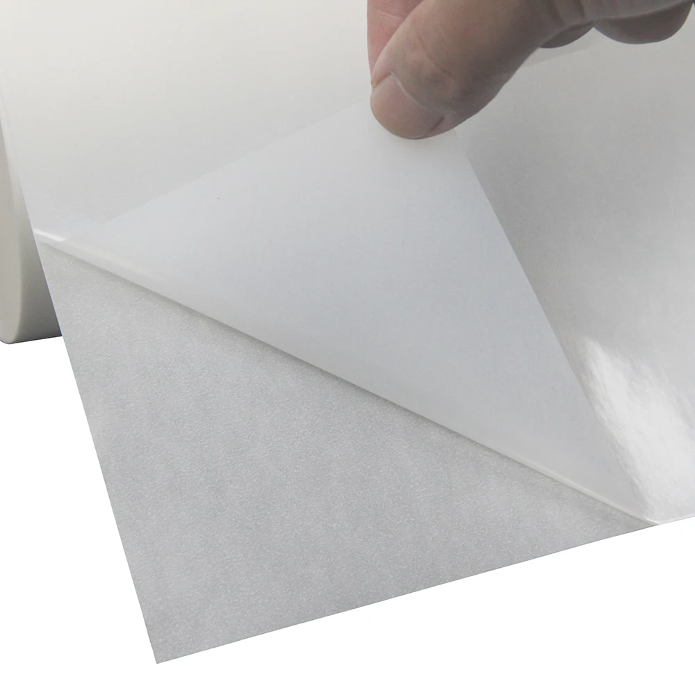 Milky White 100 Micron Polyester Pes Hot Melt Adhesive Film For Patch