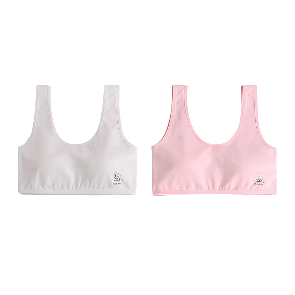 Wholesale & Custom Latest Female Designs Bra For Ladies Women Cotton Comfy Top Shirt Manufacture Teens Clothes