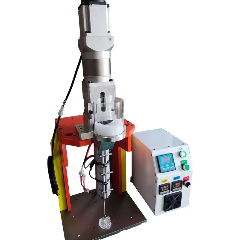 Electric 3D Printing Extruder Vertical Extruder 1200W Injection Molding Machine Desktop Laboratory Plastic ABS PP Extruder