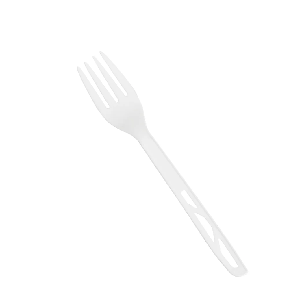 Food Grade ECO Friendly PLA Recyclable Custom Logo Biodegradable Disposable Cutlery Knife and Fork