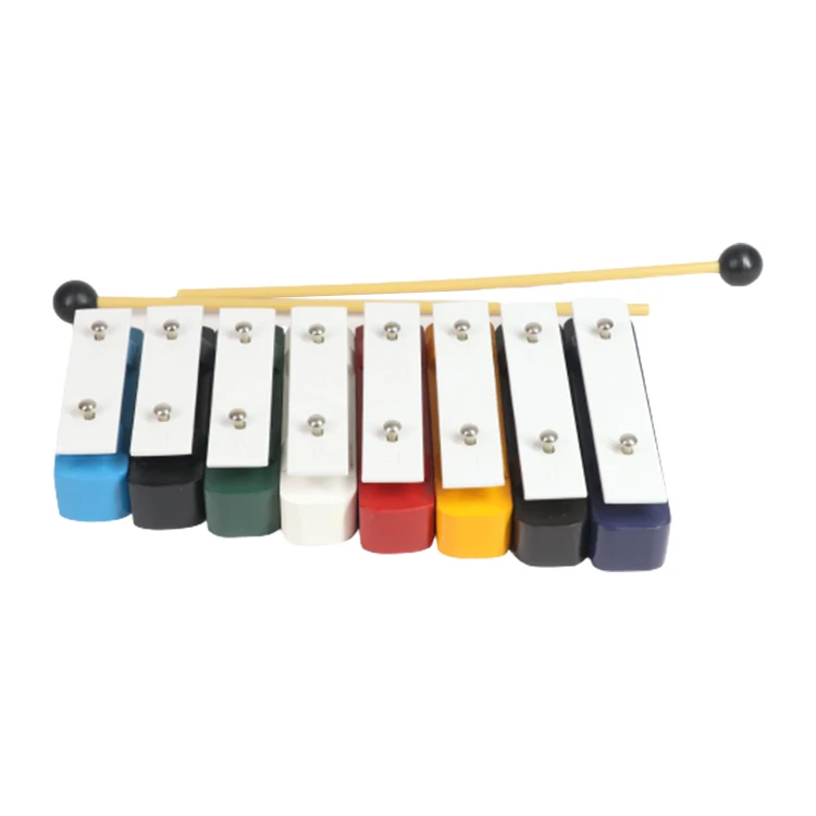 Selling Mini Wooden Rainbow Xylophone Toys Hot Selling Kids Hand Knocking Musical Instrument Educational Toys