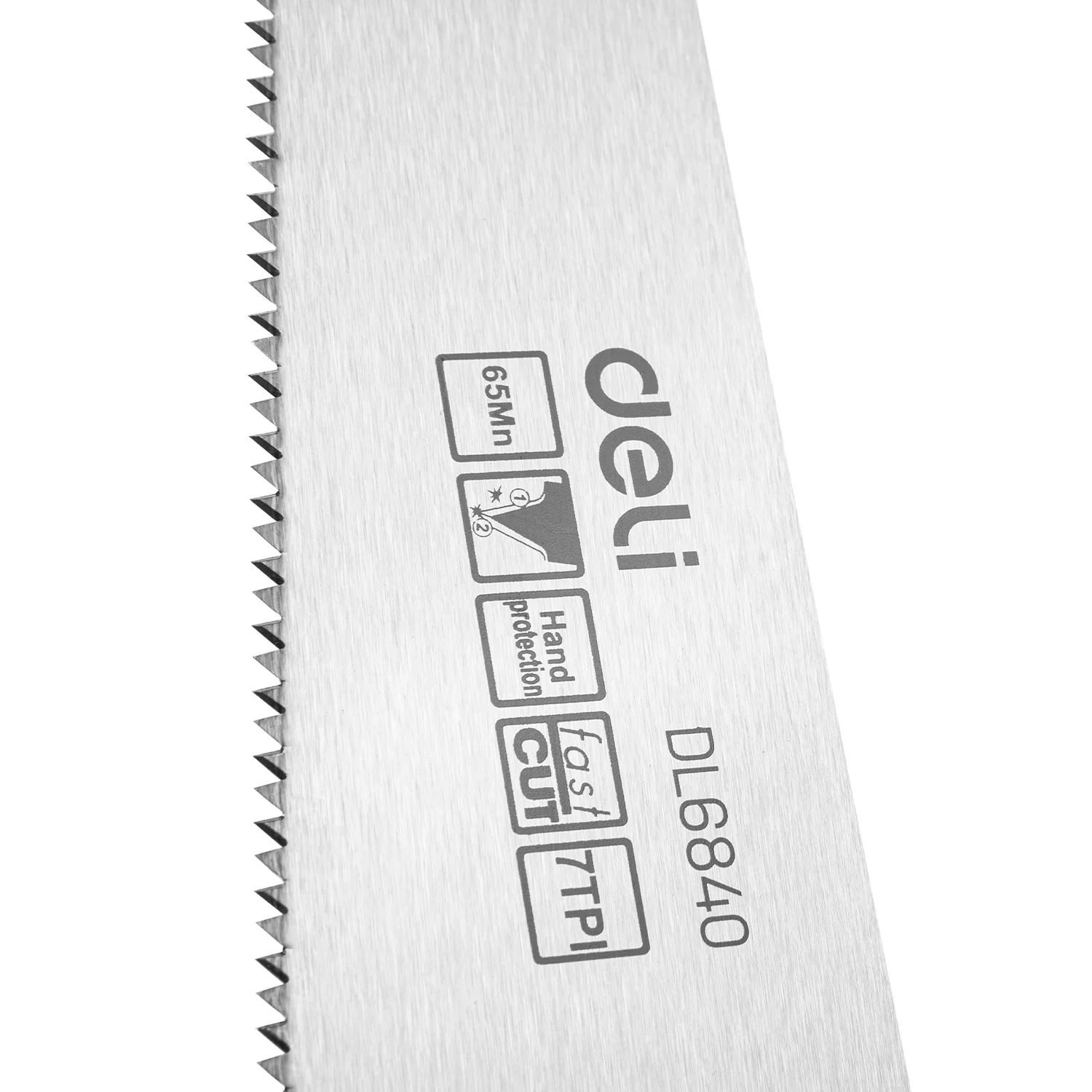 Deli EDL6840 Sawing tree saws, bamboo saws, pruning saws, household saws, wood saws, high-altitude branch saws, garden hand saws