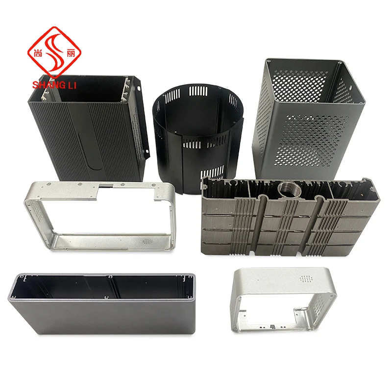Custom Extruded Aluminium Enclosure Box case Aluminum Industrial Anodized Aluminum Profiles Electronic Enclosure for Electronics
