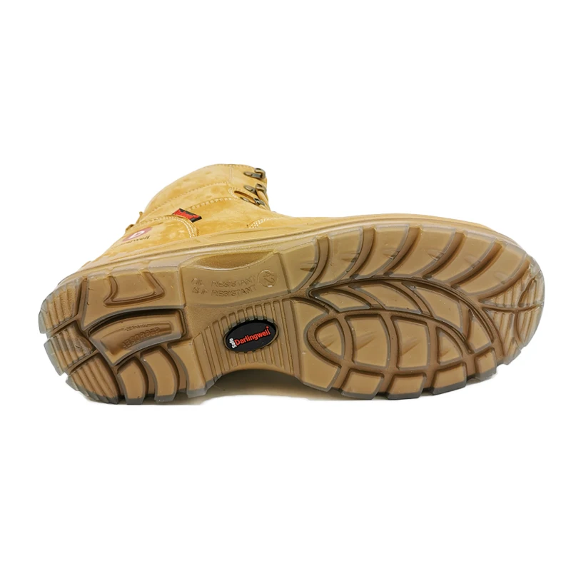 
S3 SRC safety shoes industrial steel toe cap miner safety boots anti puncture anti slip safety shoes 