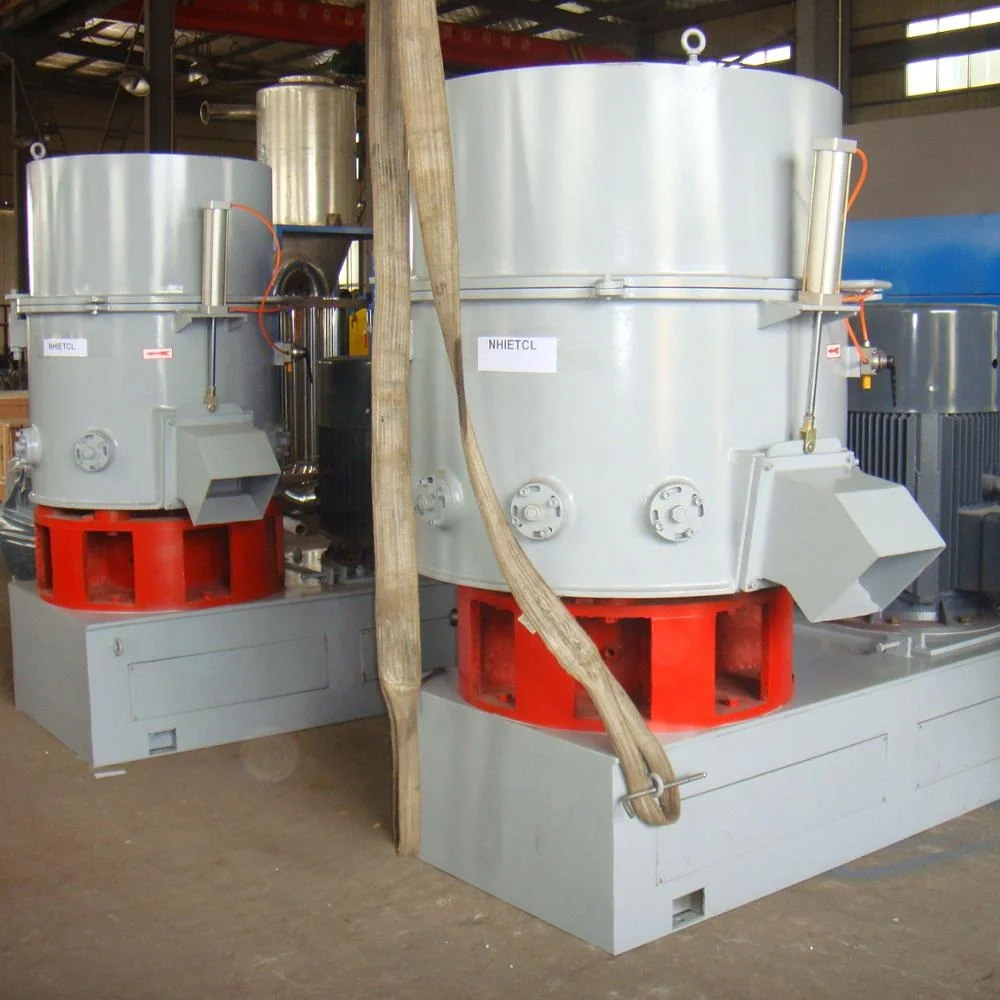 PP PE PET PVC film fiber plastic agglomerator machine