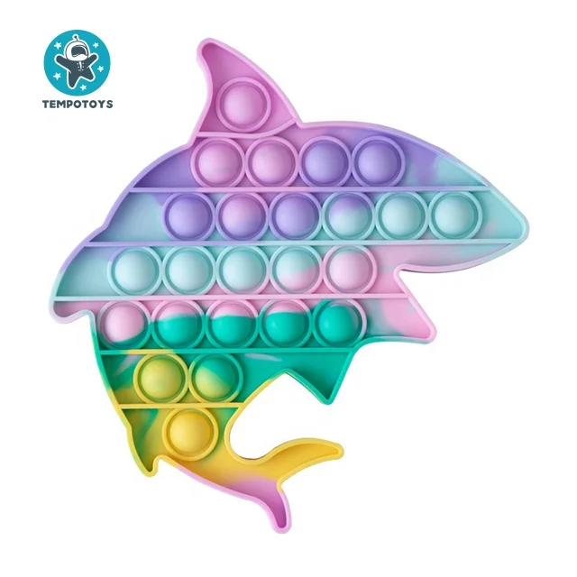 Tempo Toys OEM Customize Popper Cute Ice-Cream Popsicle Fidget Toy- Push Bubbles Pop Stress Relief Sensory Toy