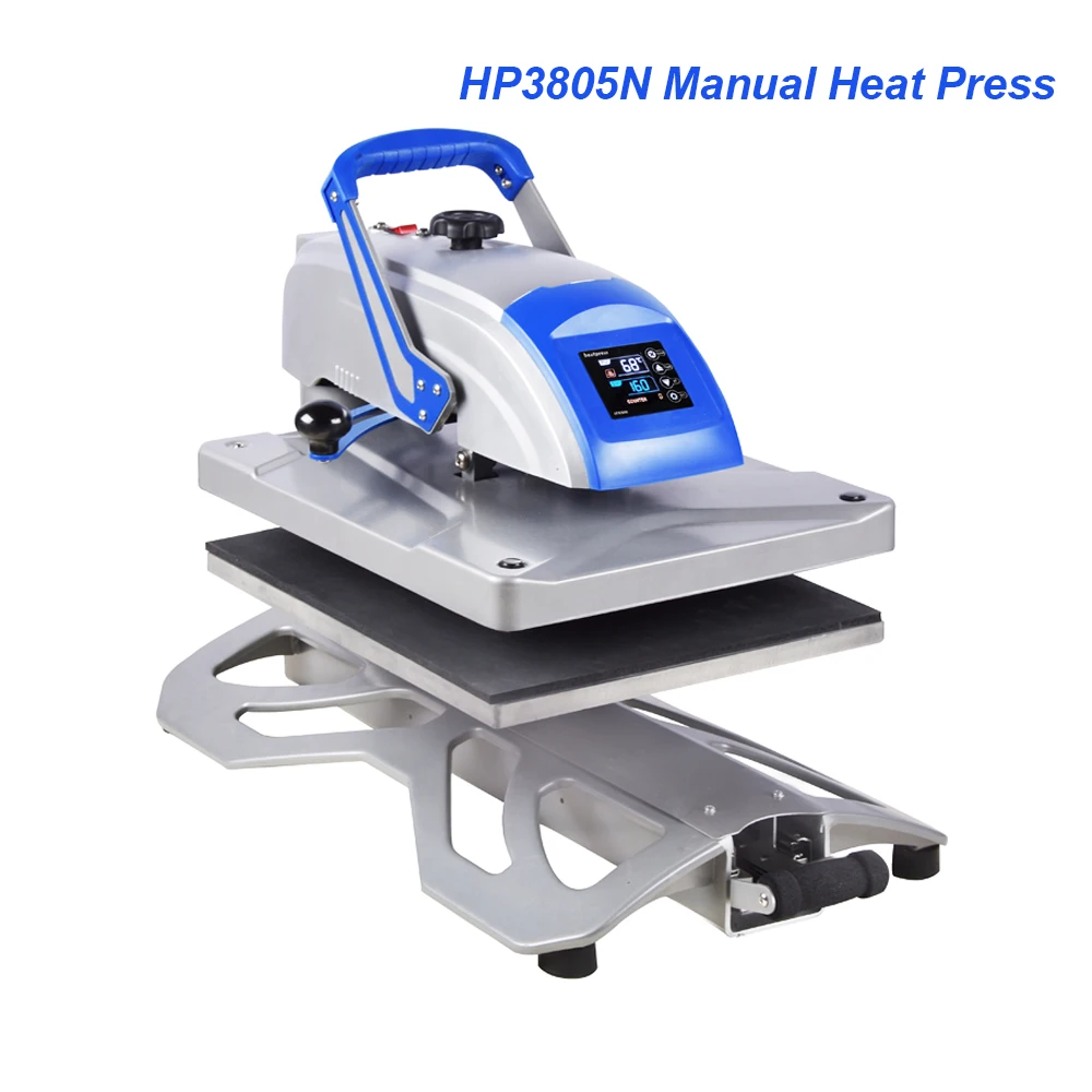 40x50 Swing away Drawer Type Heat press sublimation t shirt Printing Machine estampadora textil HP3805N