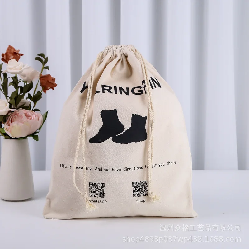 Women Cotton Fabric Shoulder Bag Simple Eco Canvas Bag Soft Handbag Solid Casual Tote Female Environmental Reusable Shopping Bag