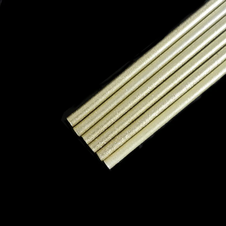 Wholesale Long Stick Pillar Gold Glitter Powder Sparkling Candles For India and Turkey