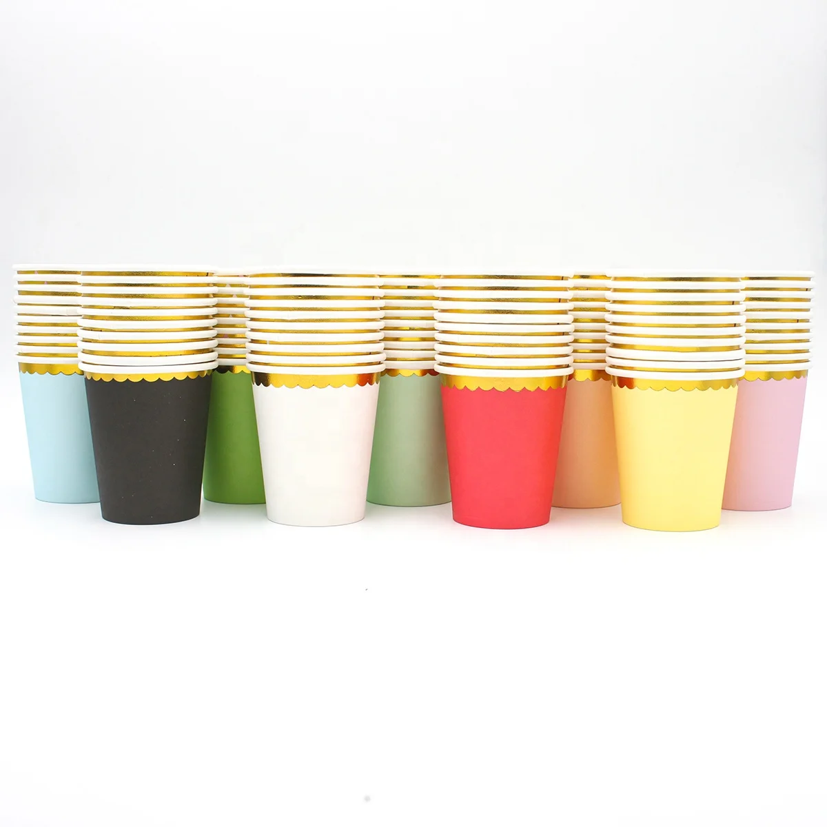 9oz Foil Paper Cups For Birthday Party Decorations Supplies Or Custom