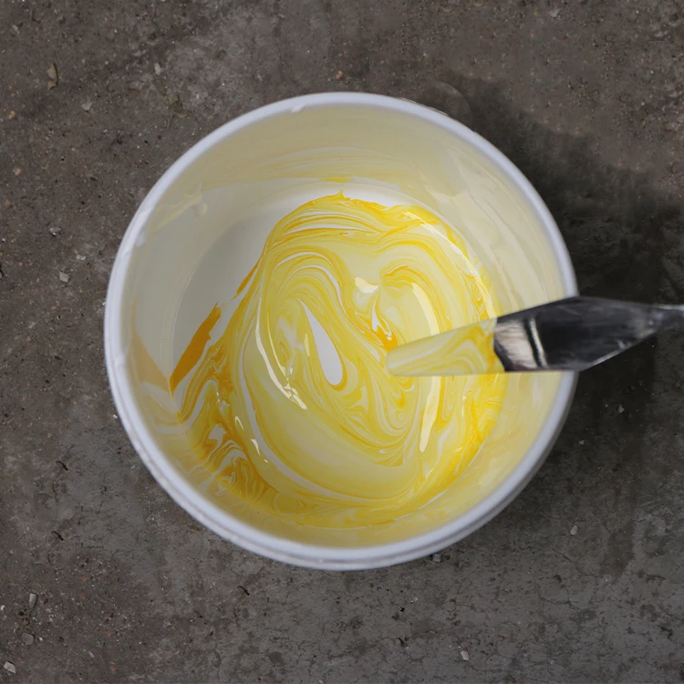 
Yellow color paste for polyurethane paints high cost performance 