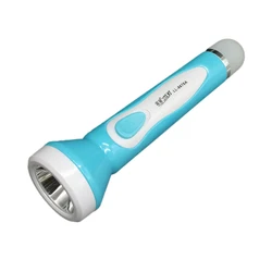 8676A bangladesh pakistan  hotsale  18650 Plastic lithium battery torch light   for sale