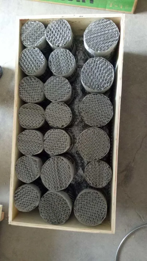 
AISI304 Perforated plate corrugated packing 