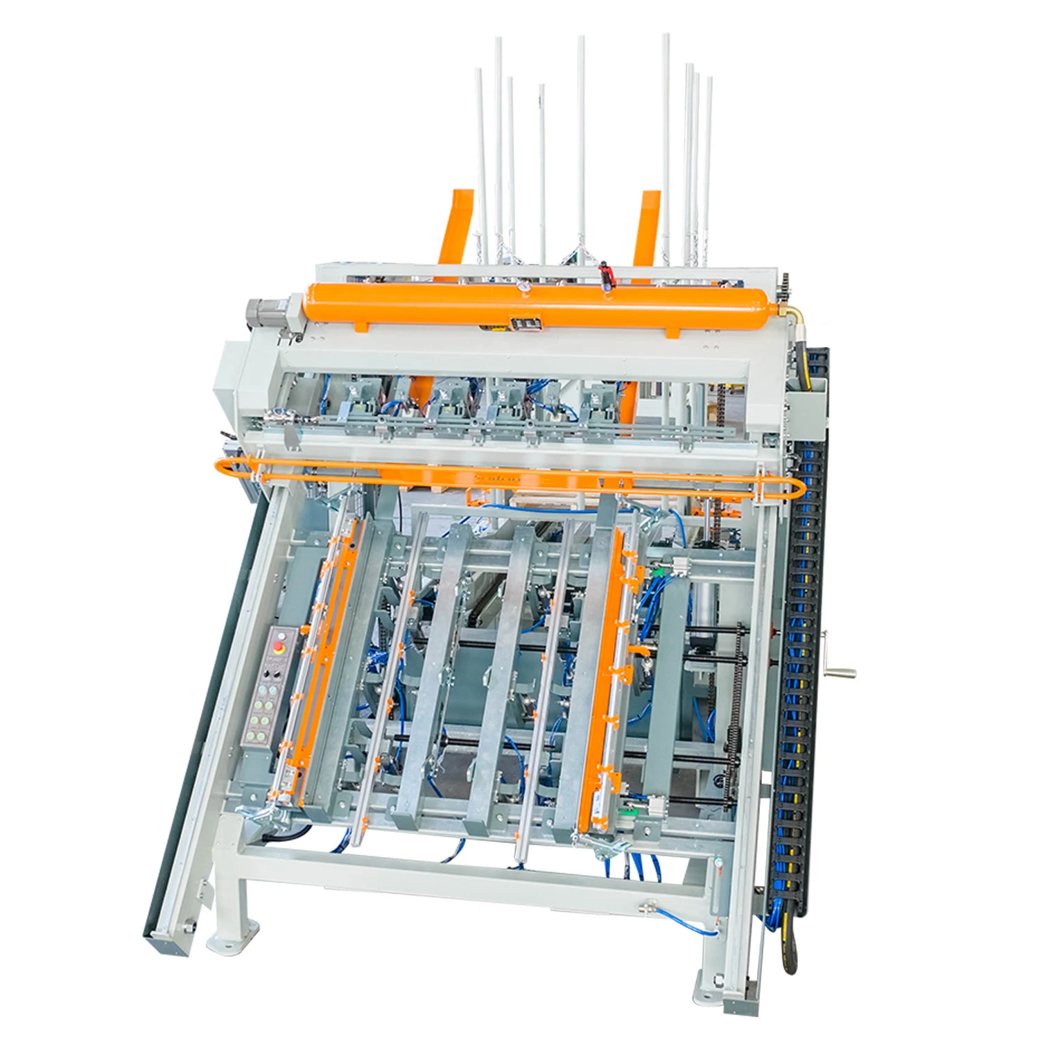 Saifan SF9025 Woodworking Automatic Stringer Wood Pallet Nailing Machine