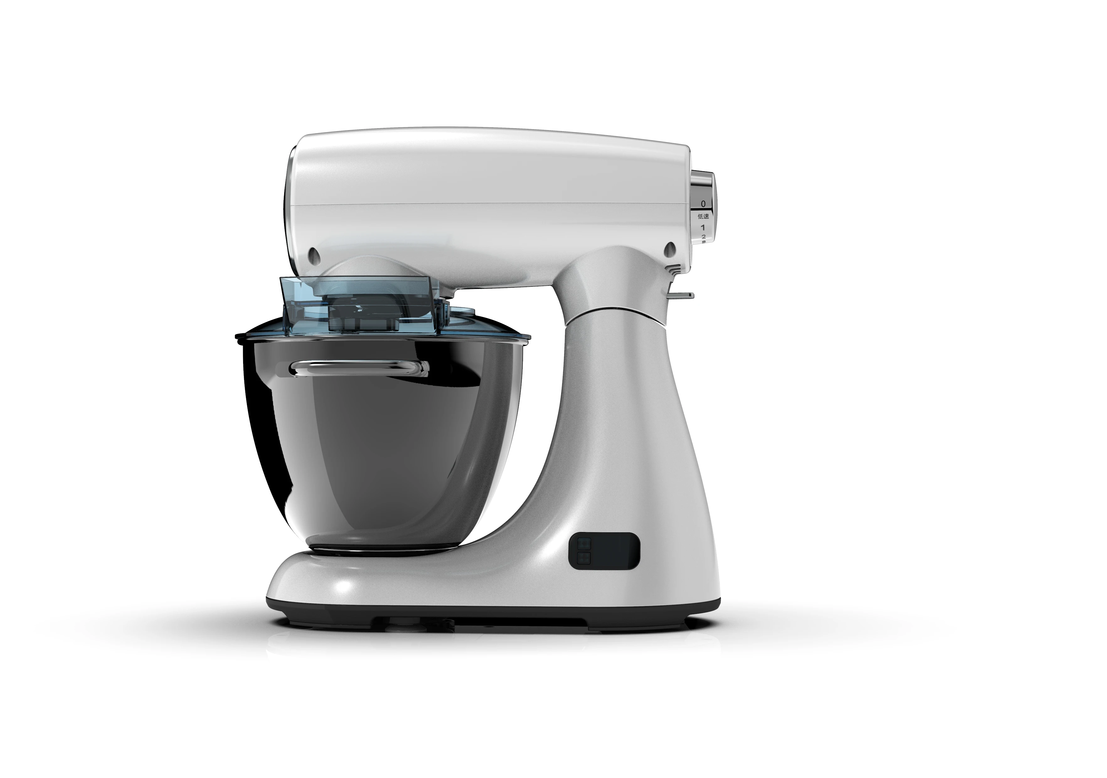 High Quality Durable Dough Hook Flat Beater Mixing Bowl With 2 Handles Dough Spiral Stand Mixer For Bakery