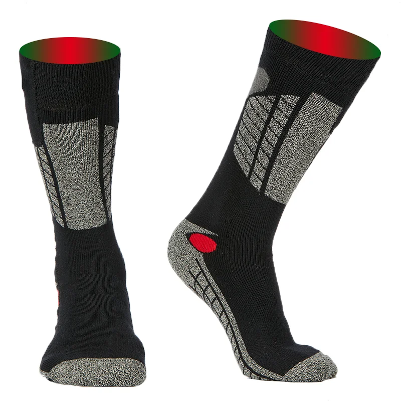 Thick Winter Heated Hiking Cozy Crew Socks Alpaca Cashmere Merino Wool Acrylic Work Wool Hiking Socks Merino Hiking Sock For Men